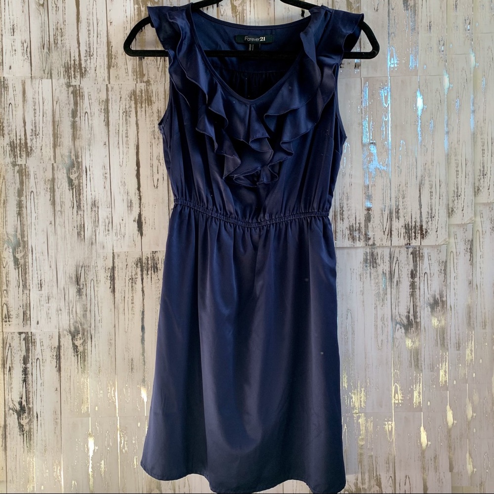 Forever 21 Navy Blue Dress